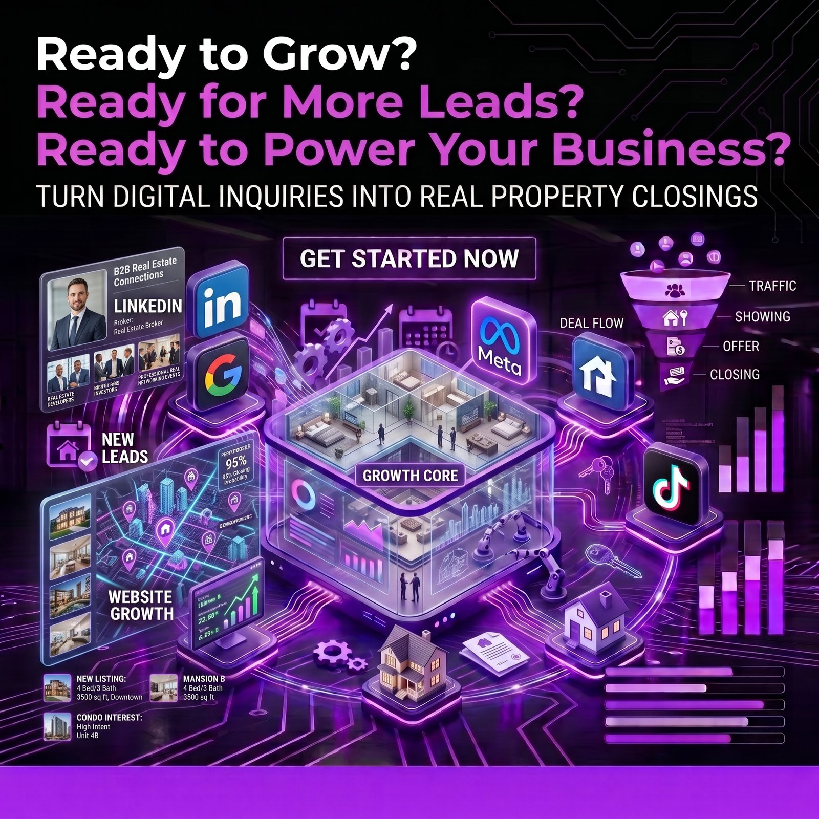 Real estate growth marketing